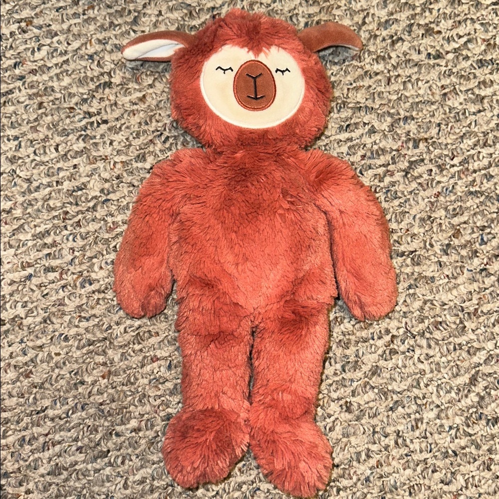 RARE SLUMBERKINS STUFFIE PLUSHY KIN ALPACA EUC 14”